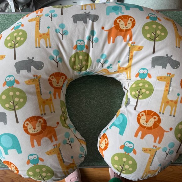 Boppy Pillow - Slipcovered and Extra Slipcover included! - Picture 2 of 3